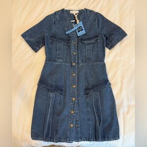 Hunter Bell Blue Denim Dress